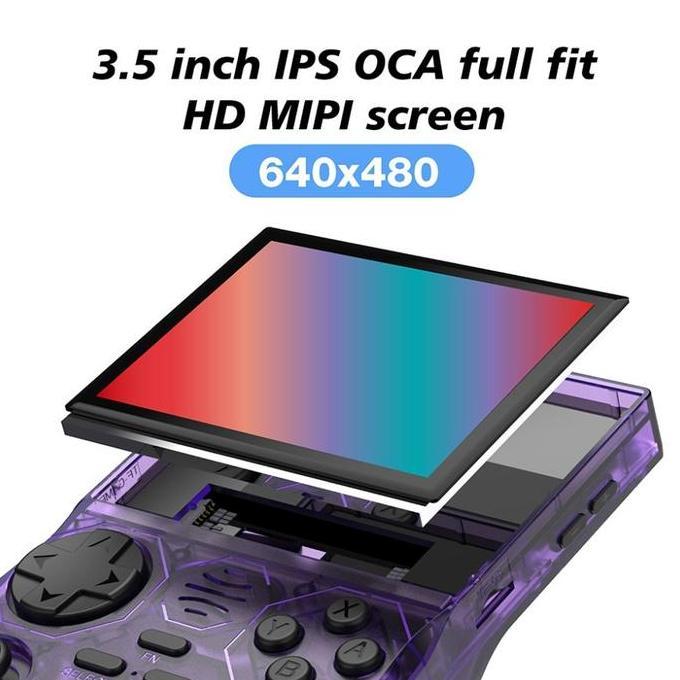 Retro Game Console HG36 Portable Handheld Portable Game Console Portable Game Classic PS1 Console GB