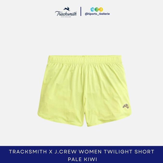 Tracksmith X J.Crew Women Twilight Short Pale Kiwi