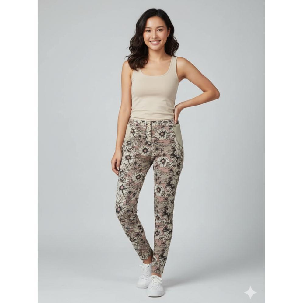 Gratong Pants Jegging Wr Up Skinny Fit Celana Panjang Legging Branded Wanita