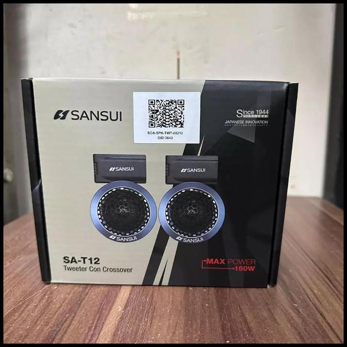 TERLARIS TWEETER AUDIO SANSUI SA-T12 / TWEETER AUDIO MOBIL HIGH QUALITY BY SANSUI 