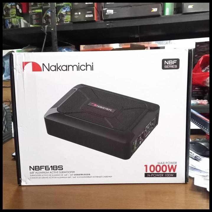 BEST DEAL SUBWOOFER KOLONG NAKAMICHI NBF168S SUB KOLONG AKTIF NAKAMICHI 