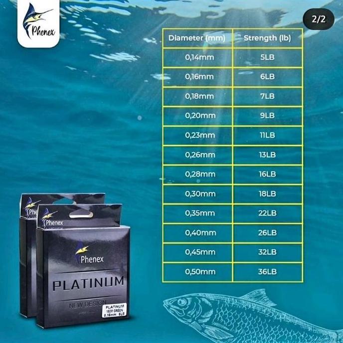 Senar Phenex Platinum 150M