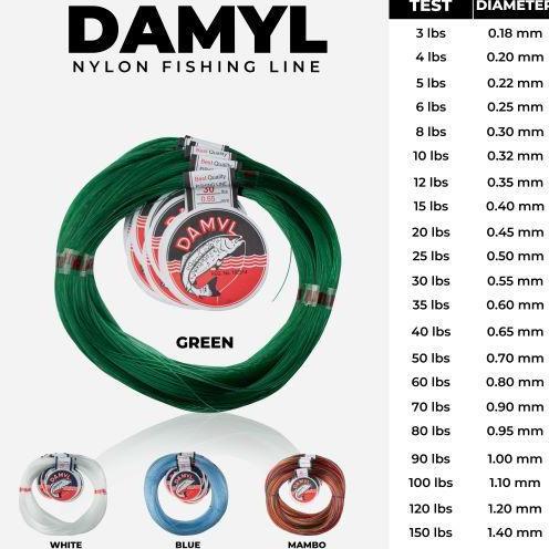 Senar Damyl  50 Lbs 0.75 Mm