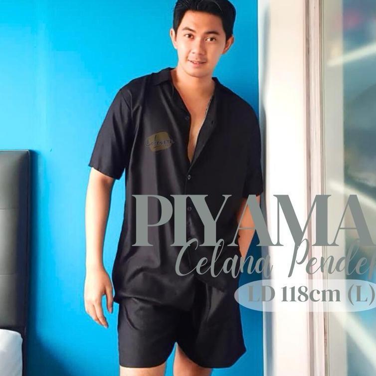 Grosir Harga Miring Colourinaja Piyama Celana Pendek (L) - Piyama Unisex - Piyama Pria - Piyama Wani