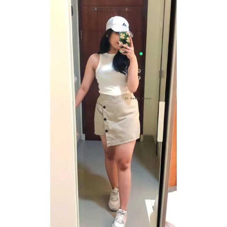 HOT DEALS ROK CELANA JUMBO-Celana Pendek Jumbo Wanita-Skirt Pants Korean Style