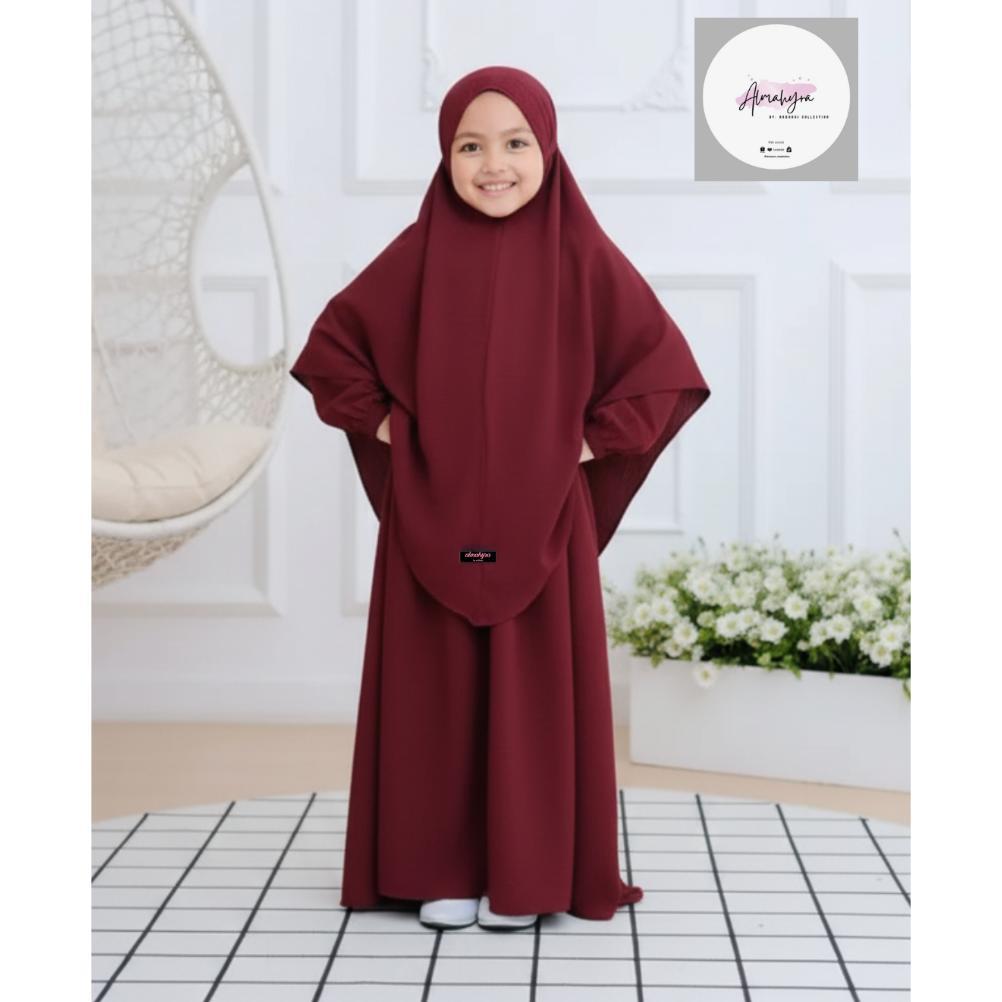 Promo Terbaru Baju Syar'I Anak PerempuanSyar'I Anak Perempuan Bahan Cringkle