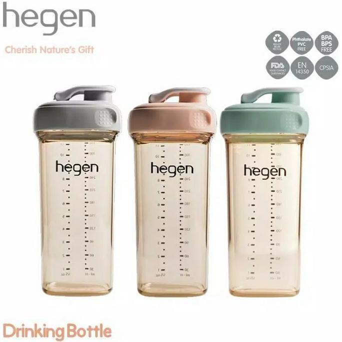 Promo Hegen Drinking Bottle Ppsu 330Ml / Hegen Straw Cup 330Ml