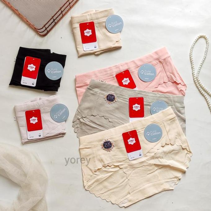 CD Seamless Sorex Celana Dalam Wanita Seamless Katun CD Wanita Sorex 35734