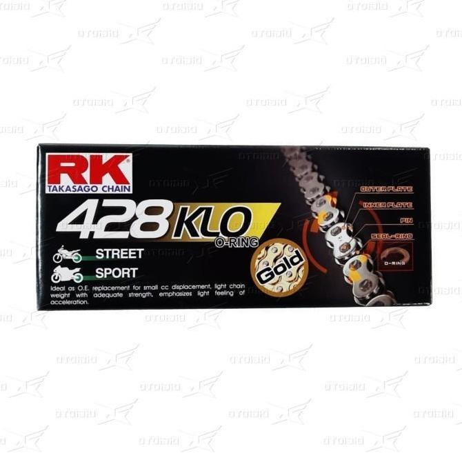 Rantai Rk Takasago Chain 428 Klo O-Ring 130L