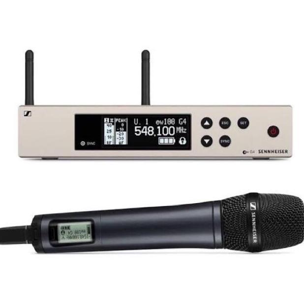 TERLARIS! SENNHEISER EW100 EW 100 EW-100 G4 945S WIRELESS HANDHELD MICROPHONE BMJ