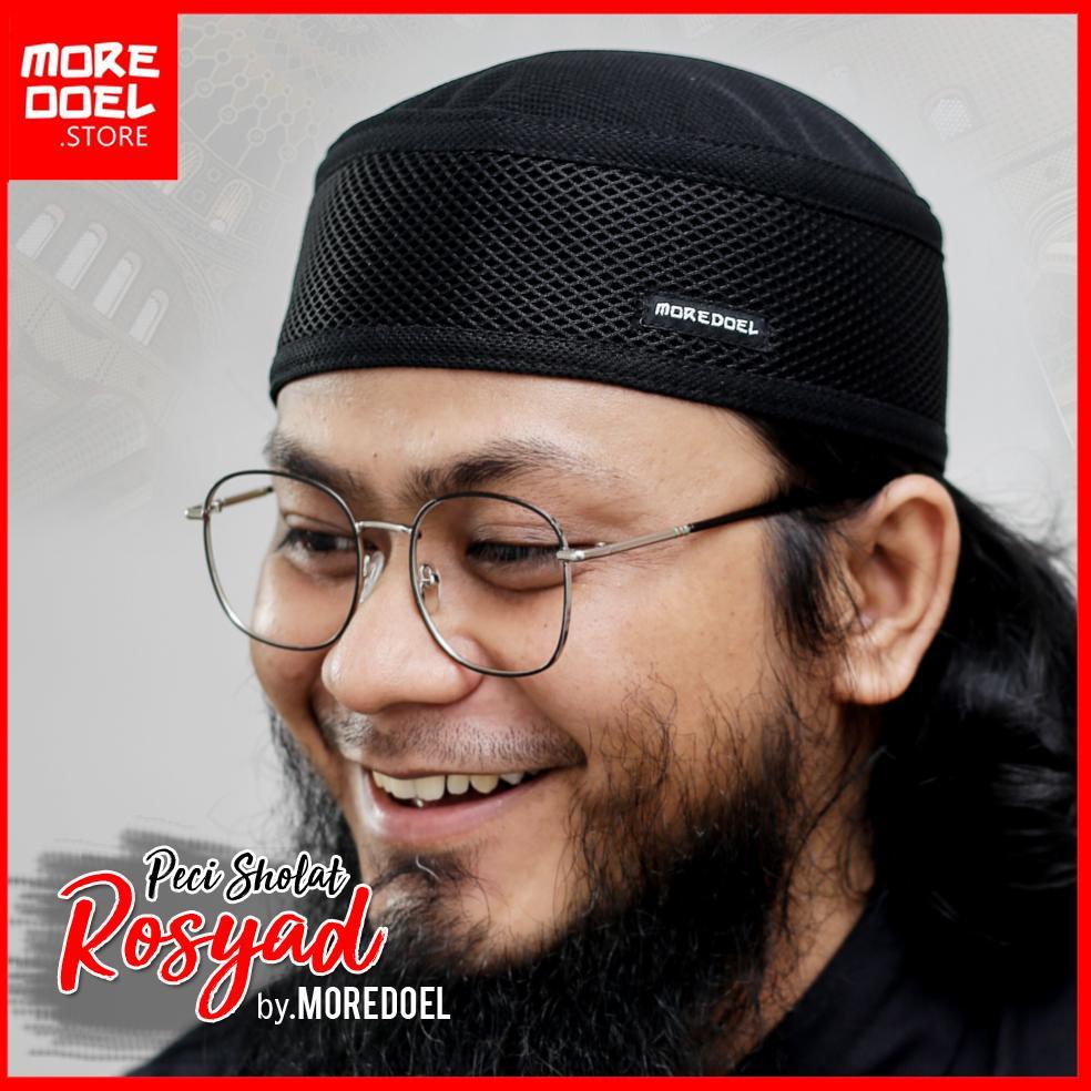 ORIGINAL MOREDOEL - KOPIAH PECI HITAM PECI DEWASA ROSYAD BY MOREDOEL