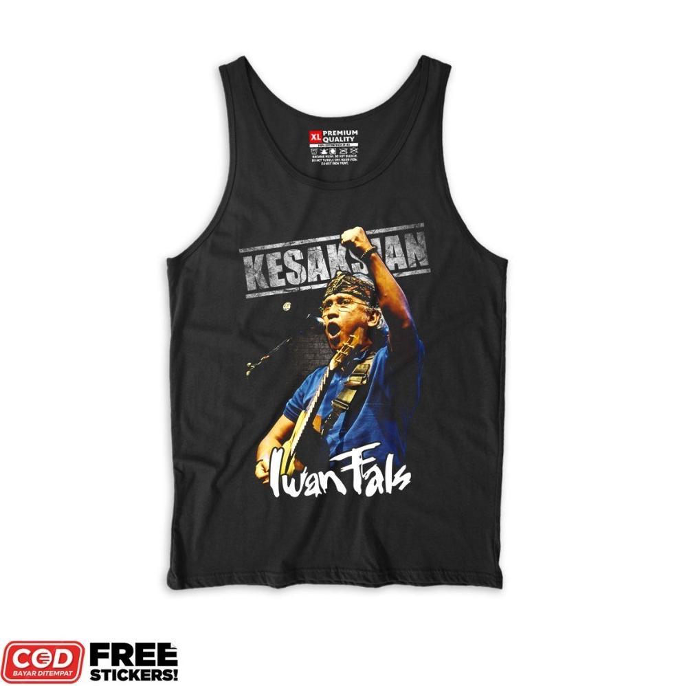 Sale Enterstoremerch  Tshirt Lekbong Oblong Iwan Fals Kesaksian | Kaos Lekbong Iwan Fals Bahan Katun