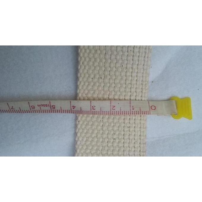 TALI WEBBING BISBAN KATUN 3,8 CM MURAH / 5 METER WB