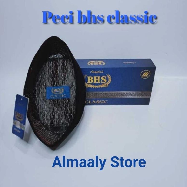 Peci bhs hitam original bhs classic ac