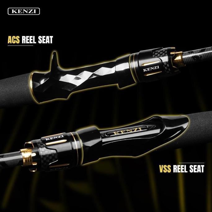 Rod Joran Kenzi Brenio Pro 702 Hollow Carbon Rod Pancing Reel