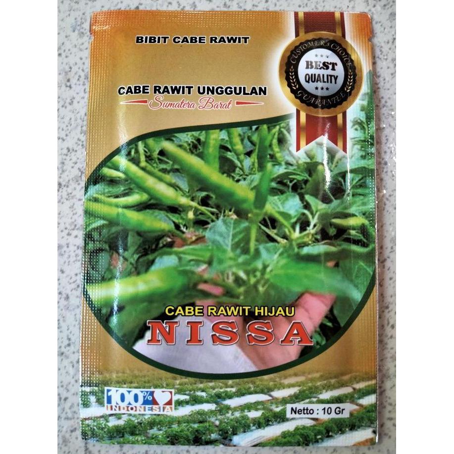 PROMO Benih Cabe Rawit Hijau AKAR - Bibit Cabe Rawit Nissa Nisa - CRM Nissa