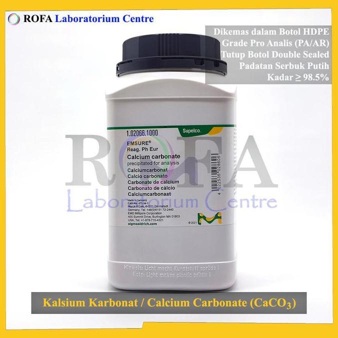 Kalsium Karbonat / Calcium Carbonate / CaCO3 Pro Analis Merck