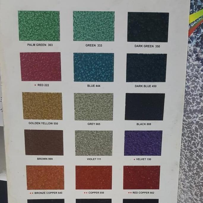 Ironday- Cat Seiv Paint Hammertone Warna Standar