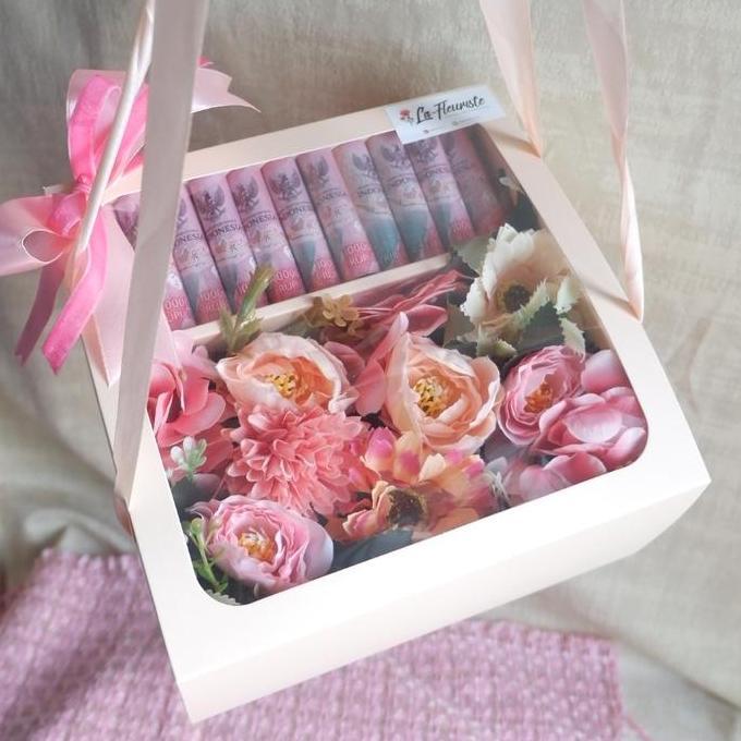 Flowandbe- Flower Box | Bunga Box | Buket Bunga | Money Box | Buket Box | Hadiah