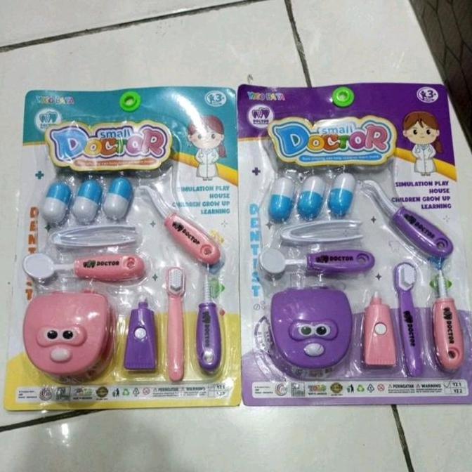 Promo! Mainan Edukasi Anak Dokter Gigi 1Set/Mainan Anak Small Doctor Yz 1