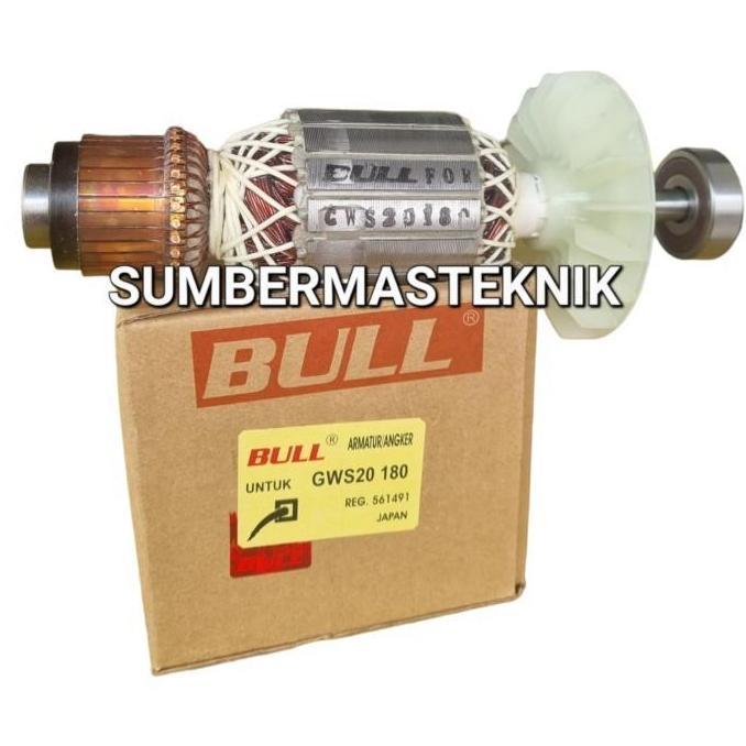 ARMATURE BOSCH GWS2000 ANGKER MESIN GERINDA BOSCH 7" GWS 2000 BULL
