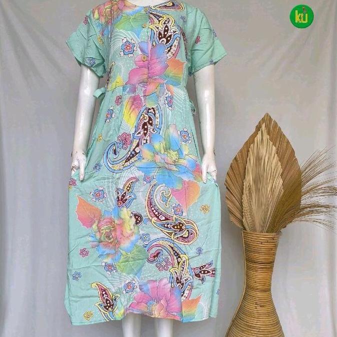 Sleepoi- Daster 47 Chibi Ld 105 Kencana Ungu Label Biru Busui