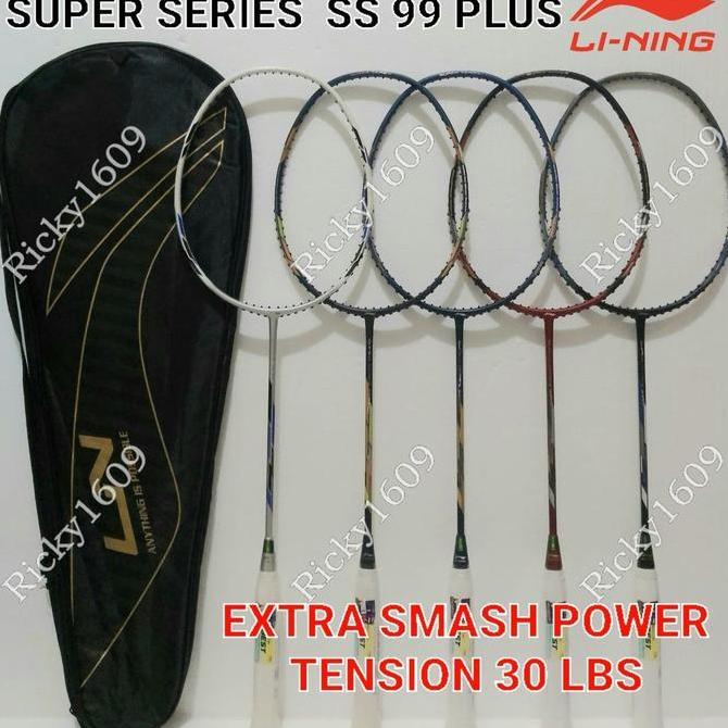 Promo RAKET BADMINTON LINING SUPER SERIES 99 PLUS LINING SS 99 PLUS ORIGINAL Diskon