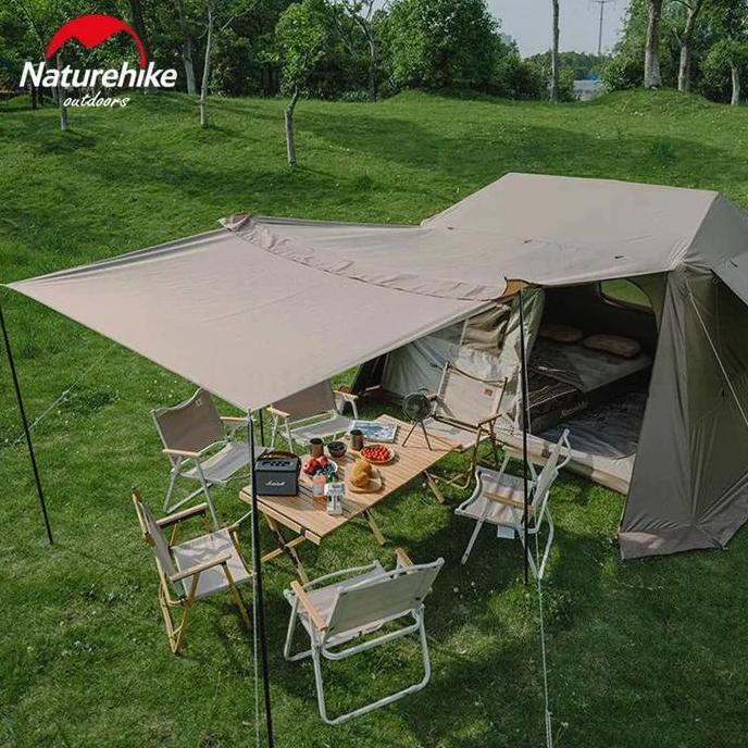 Terlaris Tenda Village 6.0 Quick Open 4 Orang Camping Naturehike Cnk2300Zp021