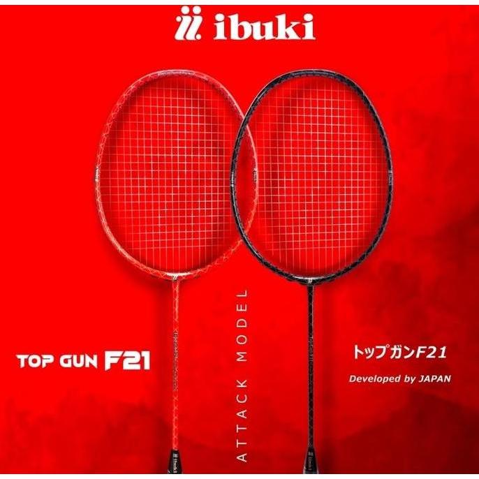 Promo Raket Badminton Ibuki Topgun F21 / Raket Ibuki Topgun F21 Original Diskon