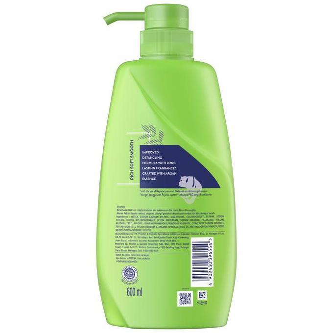 Styling- Rejoice Shampoo Rich Soft Smooth 450Ml - Paket Isi 2