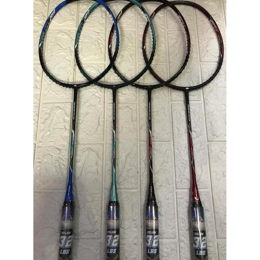 Promo Raket badminton NEW POWER MAX NANOPARTICLES 700 KUAT TARIKAN 32 LBS ORIGINAL Diskon