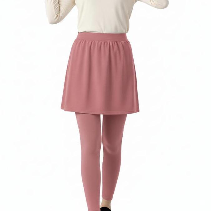 Disc Legging Rok Spandek/ Legging Senam / Celana Legging Panjang Rok Bahan Spandek