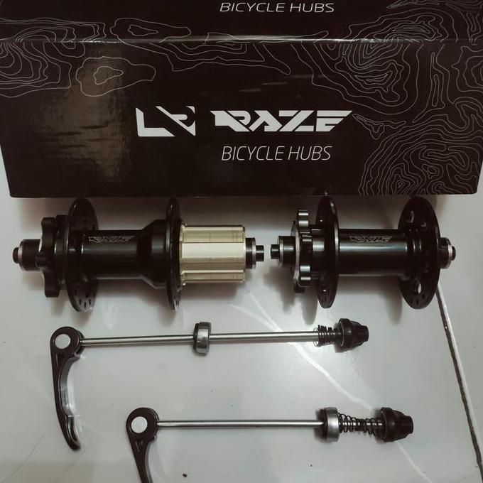 Hub freehub raze 36h hitam