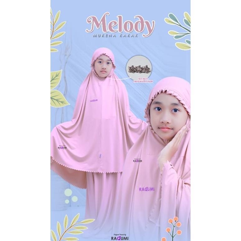 Gratong Melody Mukena Anak By Raqumi // Mukena Anak // Mukena Jersey // Mukena Kids