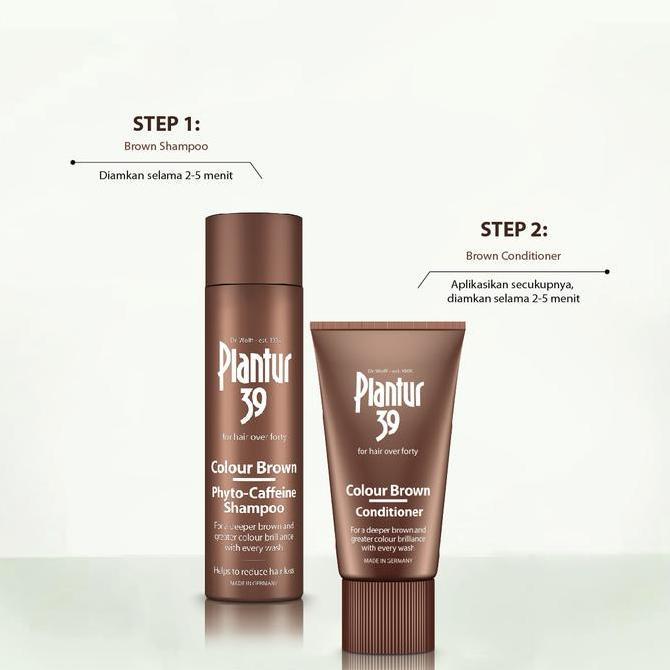 Styling- Plantur 39 Colour Brown Conditioner - Rambut Uban