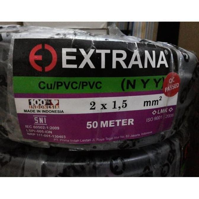 NEW KABEL EXTRANA NYY 2X1,5 (50MTR)