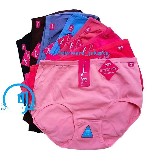 Cd Lydyly Jumbo Ld 030 | Cd Lydyly 5L | 4L 3L XXXXL | Celana Dalam Wanita Dewasa Jumbo Bahan katun  