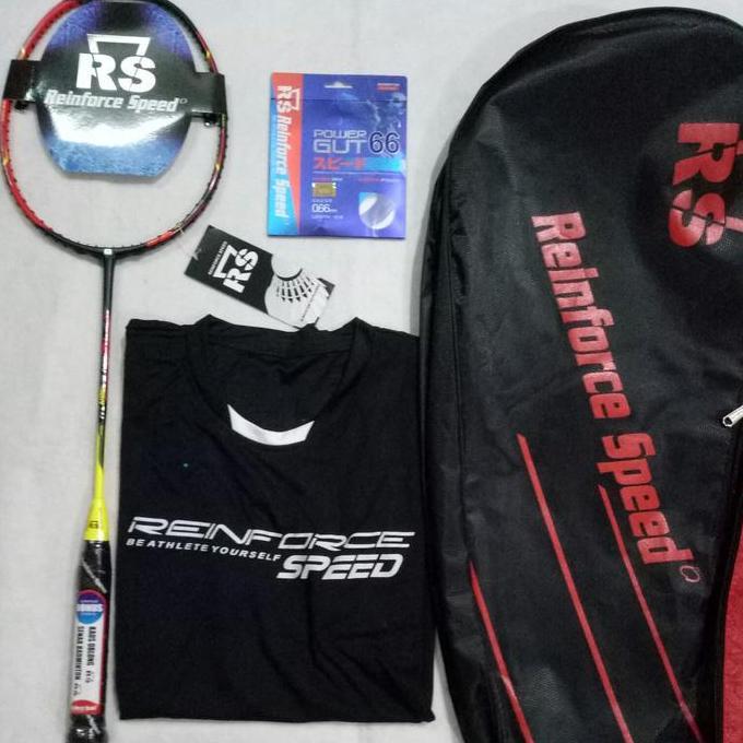 Promo Raket badminton RS MICRON SABER 14 NG-III FREE Senar, kaos, tas Diskon