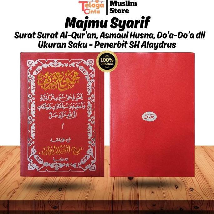 2satuseller - [ dijamin original ] kitab majmu syarif - ukuran kecil (saku) - penerbit sh alaydrus