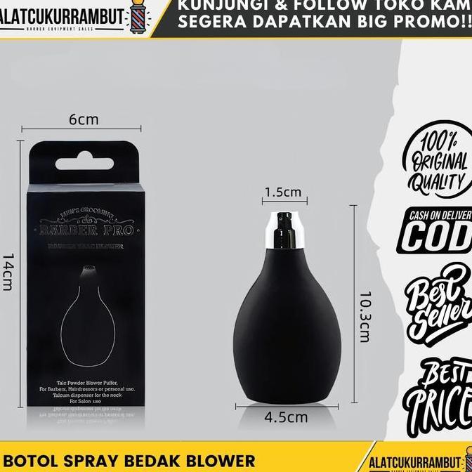 Instancodbisa- Botol Spray Bedak Powder Spray Bottle Tempat Bedak Blower