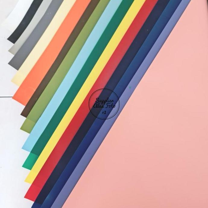 Instancodbisa- Paket Mini Stand + Pvc Background Foto Putih/ Backdrop Photo Polos Saf