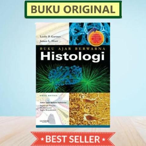 2satuseller - [original] buku ajar berwarna histologi 3e - gartner