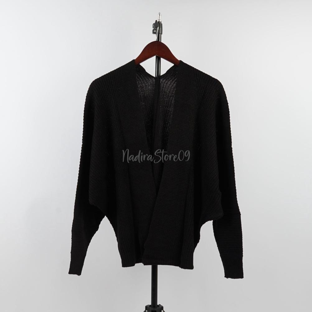 HOT Cardigan Batwing Rajut Oversize Premium Warna Beragam