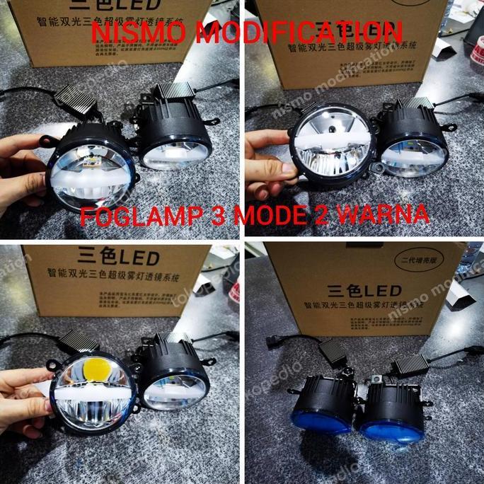 TERMURAH - foglamp led 3 warna xpander foglamp led xpander fog lamp xpander