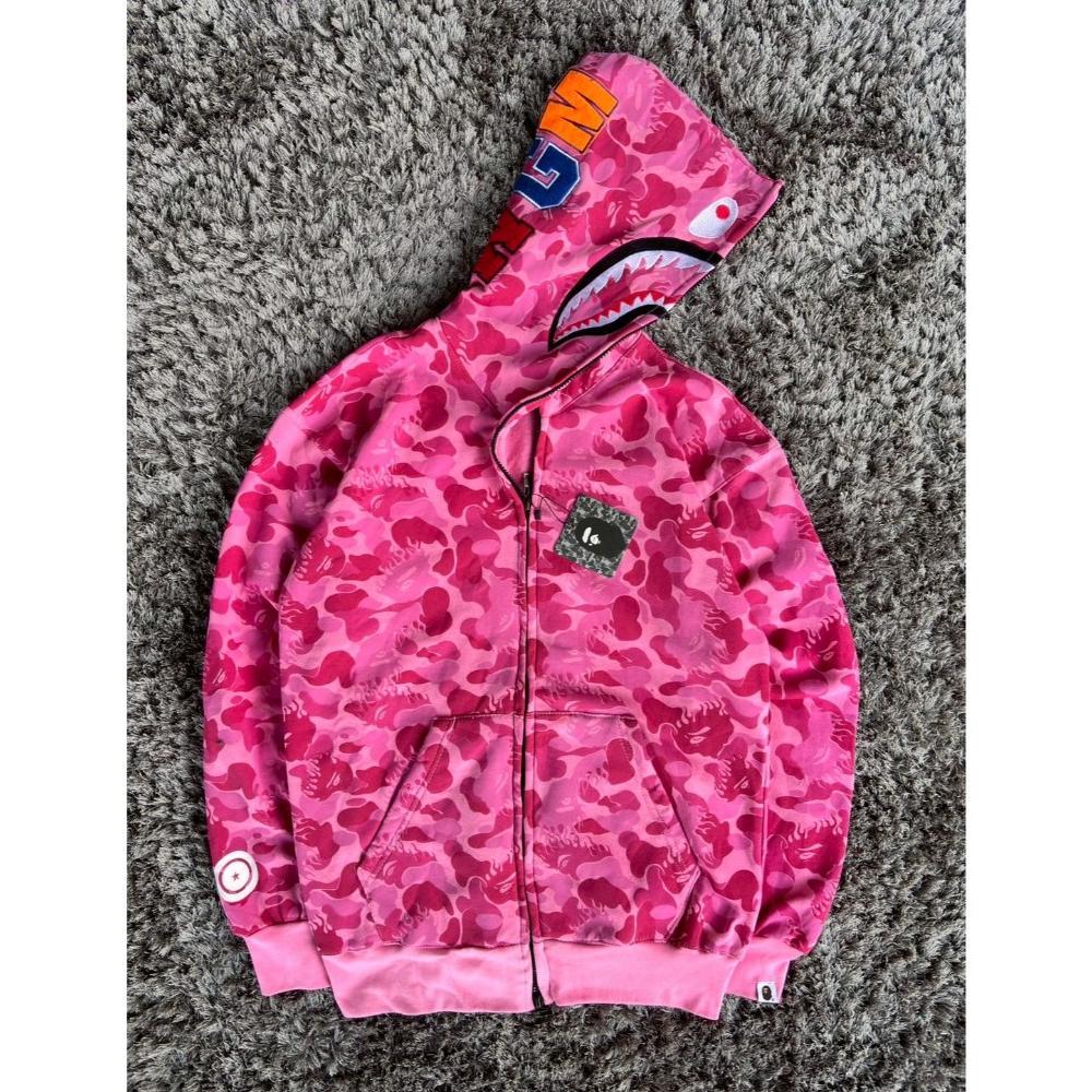 BIG PROMO JAKET FULL ZIPPER HOODIE BAPE SHARK WGM CAMO 1ST FULL BORDIR FULLPRINT