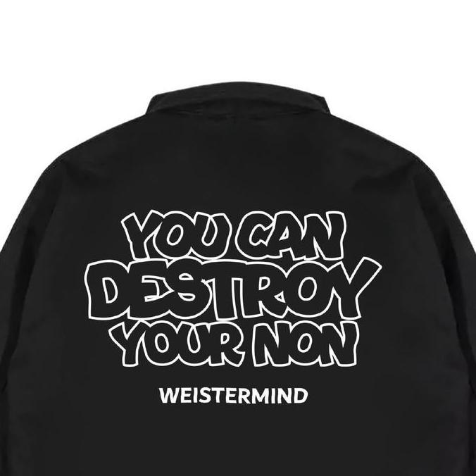 Boywings- Weister Work Jacket Boxy Hitam - Yourself Jaket Tebal