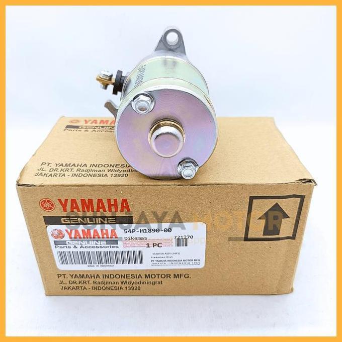 Tranmood- Motor Stater Kualitas Original Yamaha 54P Dinamo Starter Mio J Mio M3 Nmax Old Fino Fi Sou