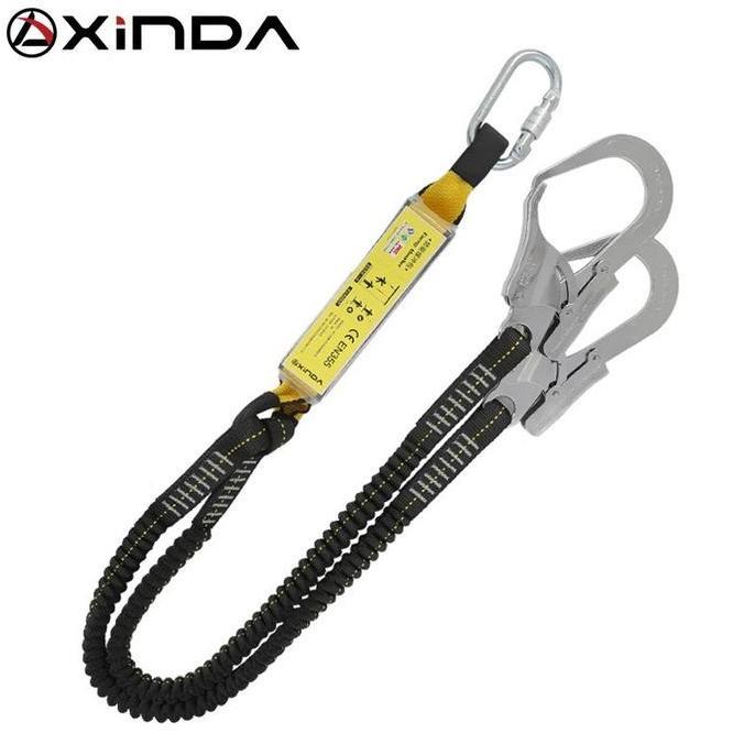 PROMO Double Lanyard Webbing Absorber XINDA BISA GRAB