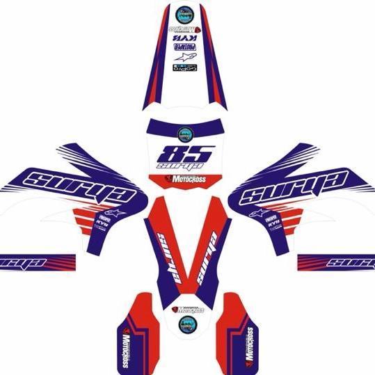 Decal Sticker Motor Viar 250 Cc Variasi Sticker Full Body Premium Original Dan Terpercaya