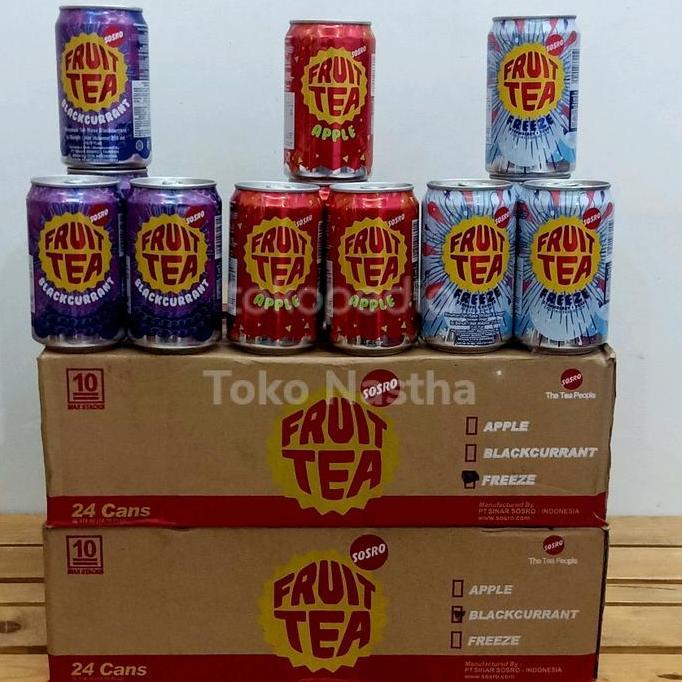 FRUIT TEA 318 ML 24 KALENG